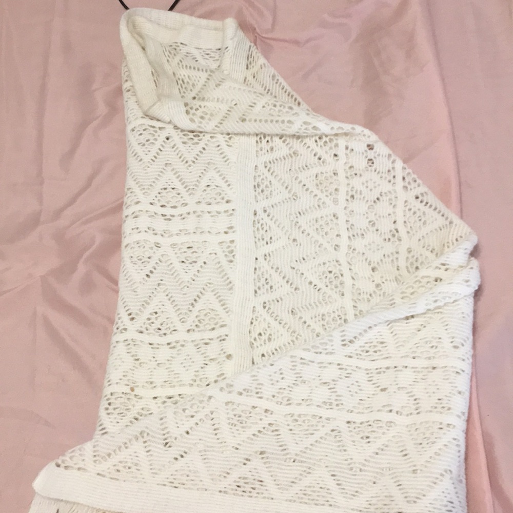 A sleeveless sweater